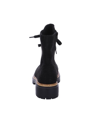 rieker Schnürstiefel in Schwarz