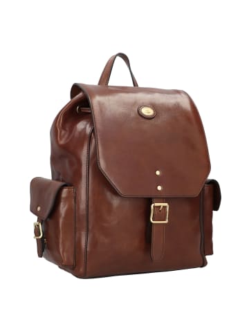 The Bridge Story Uomo Rucksack Leder 40 cm Laptopfach in marrone