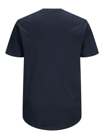 JACK & JONES PLUS T-shirt in Navy Blazer