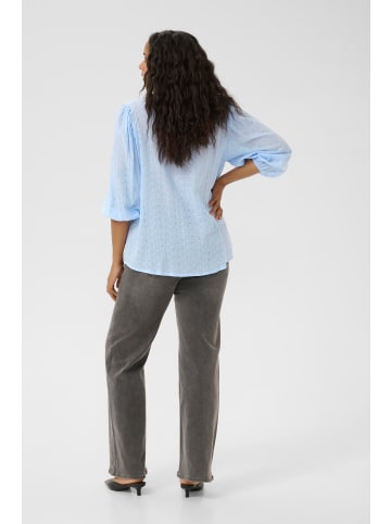 KAFFE curve Langarm-Bluse KCmaia A-shape in Windsurfer