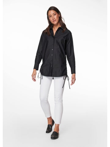 MADELEINE Blusenhemd im Oversized-Style in schwarz