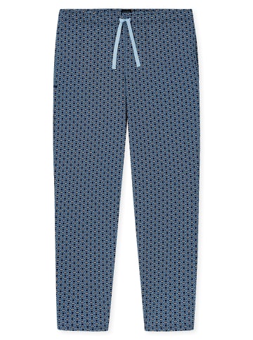 Schiesser Pyjamahose Mix Relax in pacific blue