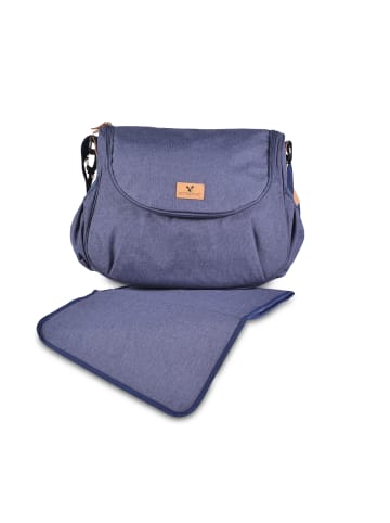 Cangaroo Wickeltasche Naomi Tragegriff in blau