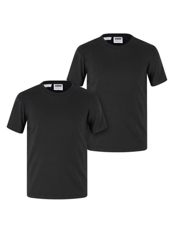 Urban Classics T-Shirts in black+black