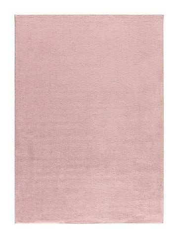 Atticgo Waschbarer Kurzflor-Teppich CORALINE in rosa