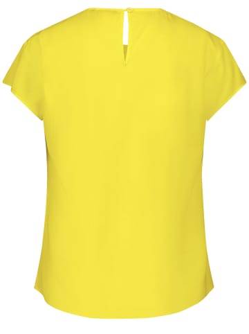 TAIFUN Bluse Kurzarm in Vibrant Lime