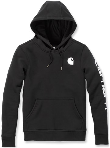 Kapuzensweatshirt Clarksburg in Schwarz