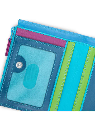 MYWALIT Geldbörse RFID Schutz Leder 9 cm  liguria