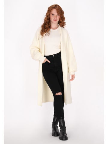 DreiMaster Damen Cardigan in Wollweiss