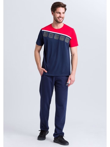 erima Essential 5-C Sweatpants in new navy/weiss