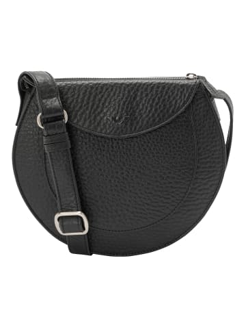 VLD VOi Leather Design Hirsch Sigrun Umhängetasche Leder 23 cm in schwarz