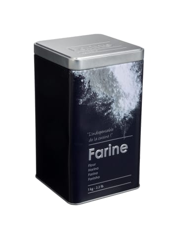 5five Simply Smart Mehl-Dose in schwarz