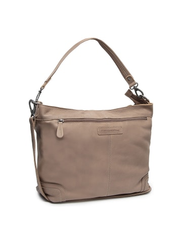 The Chesterfield Brand Astero Schultertasche Leder 32 cm in taupe