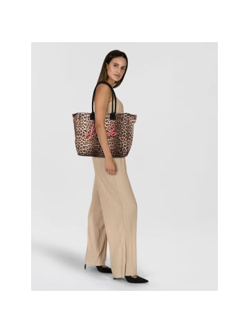 Liu Jo Plentia Shopper Tasche L 36 cm in animalier
