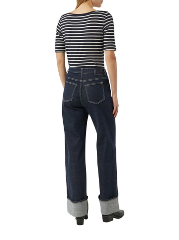 comma Shirt in marine ecru