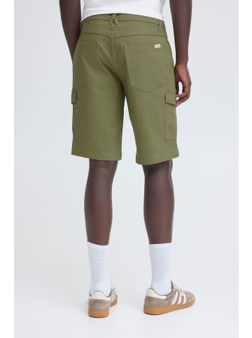 BLEND Cargo Shorts Verdeckter Zip-Fly Normaler Leibhöhe in Grün