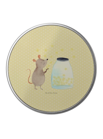 Mr. & Mrs. Panda Teedose Maus Sterne ohne Spruch in Gelb Pastell