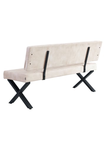 B&D Home Sitzbank KAREN in Grau - (B)160 x (H)86 x (T)56 cm