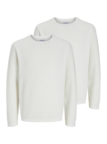 Jack & Jones Pullover George in Cloud dancer