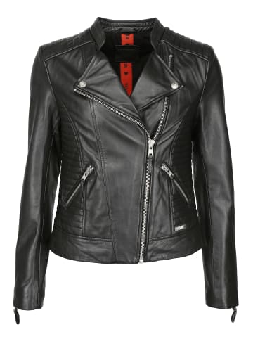 Mustang Lederjacke 31020147 in schwarz