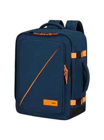 American Tourister Take2Cabin - Reiserucksack 15.6" M 45 cm (blau) in dark navy/radiant orange