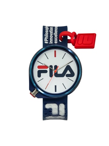 Fila Quarzuhr Statement Collection Weiß in blau