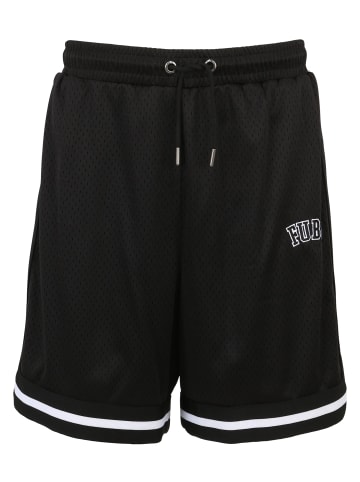 FUBU FUBU Mesh-Shorts in black/white