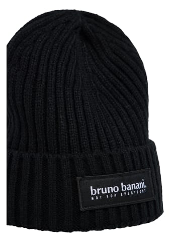 Bruno Banani Strickmütze CONLEY in Schwarz