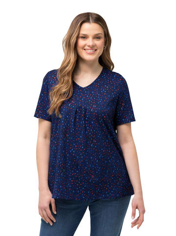 Ulla Popken Shirt in dunkelblau