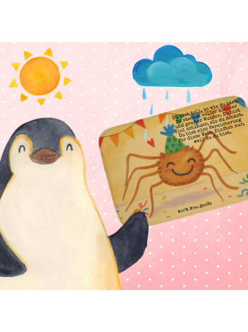 Mr. & Mrs. Panda Badezimmerteppich Spinne Agathe Party Design mi... in Weiß