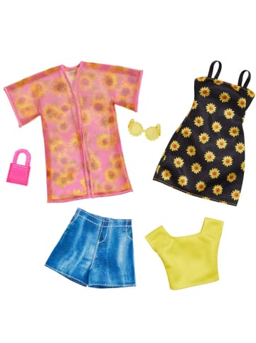 Barbie Sunflower | 2 Garderoben Set | Barbie Puppen-Kleidung