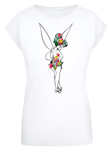 F4NT4STIC T-Shirt Disney Peter Pan Flower Power in weiß