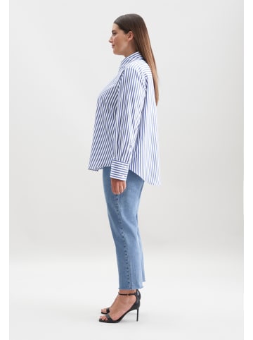 Seidensticker Hemdbluse Regular in Mittelblau