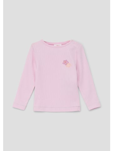 s.Oliver T-Shirt langarm in Pink