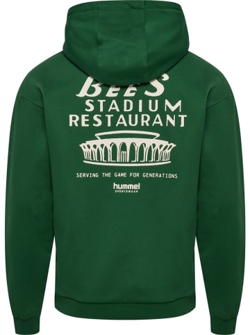 Hummel Hoodie "Loose Hoodie Bees Stadium" in Grün
