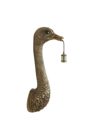 Light & Living Wandlampe Ostrich - Bronze - 25x19x72cm