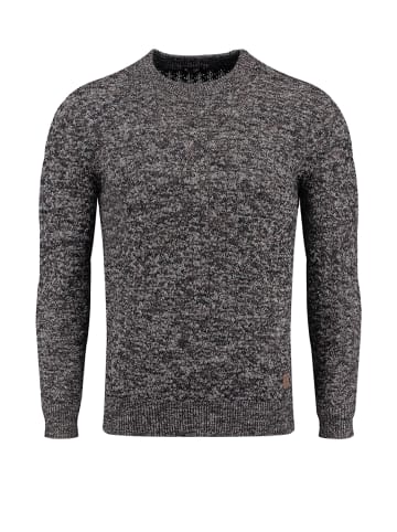 KEY LARGO Pullover 'Como' in dunkelblau meliert