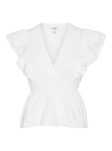 Vero Moda Top mit Schößchen in Snow White