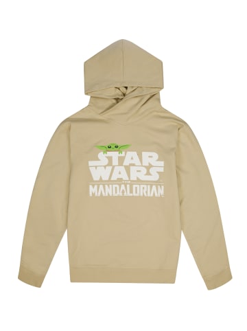 Star Wars Pullover mit Kapuze Star Wars The Mandalorian Grogu in Beige