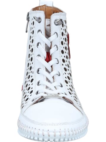 manitu Freizeit Stiefeletten in weiß