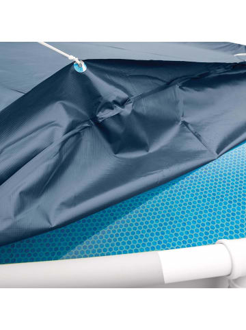 Intex Deluxe Abdeckplane rund 549x20cm in blau