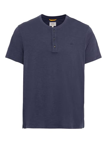 Camel Active Henleyshirt in Dunkelblau