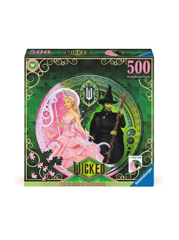 Ravensburger Puzzle 500 Teile Erwachsenenpuzzle 500 Teile - Wicked - Eine Geschichte in zwei Hälften Ab 12 Jahre in bunt
