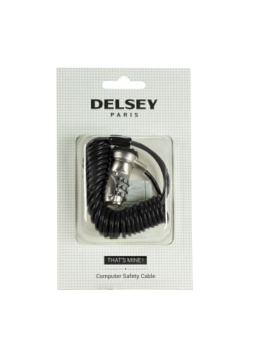 Delsey Accessoires Sicherheitskabel in schwarz