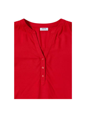 Cecil Langarmbluse in Fiery Red