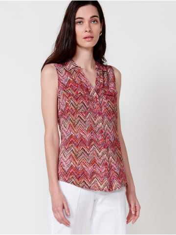 KOROSHI TrÃ¤gerbluse. in rot