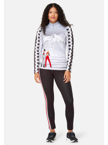 Krimson Klover Baselayer-Top Mountain Groove Top in charcoal