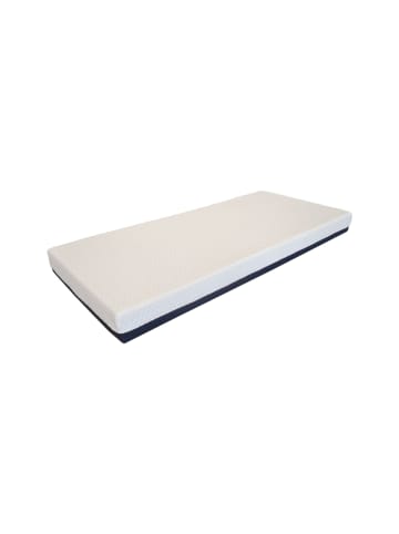 58 aufm Kessel TASCHENFEDERKERNMATRAZE Karee 200x90x19 Graphitschaum Beige