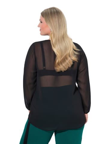 MIAMODA Bluse in schwarz