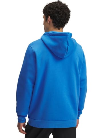 Under Armour Hoodie "Icon Fleece Hood Full-Zip" in Blau